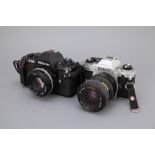Two Nikon SLR Cameras