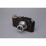 A Leica II Rangefinder Camera,