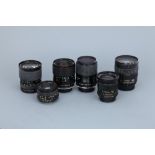 A Selection of Various Lenses,