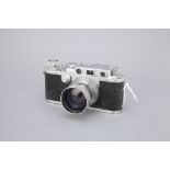 A Leica IIIf 'Black Dial' Rangefinder Camera