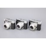 Four Zeiss Ikon Cameras,