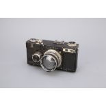 * A Zeiss Ikon Contax I Rangefinder Camera,