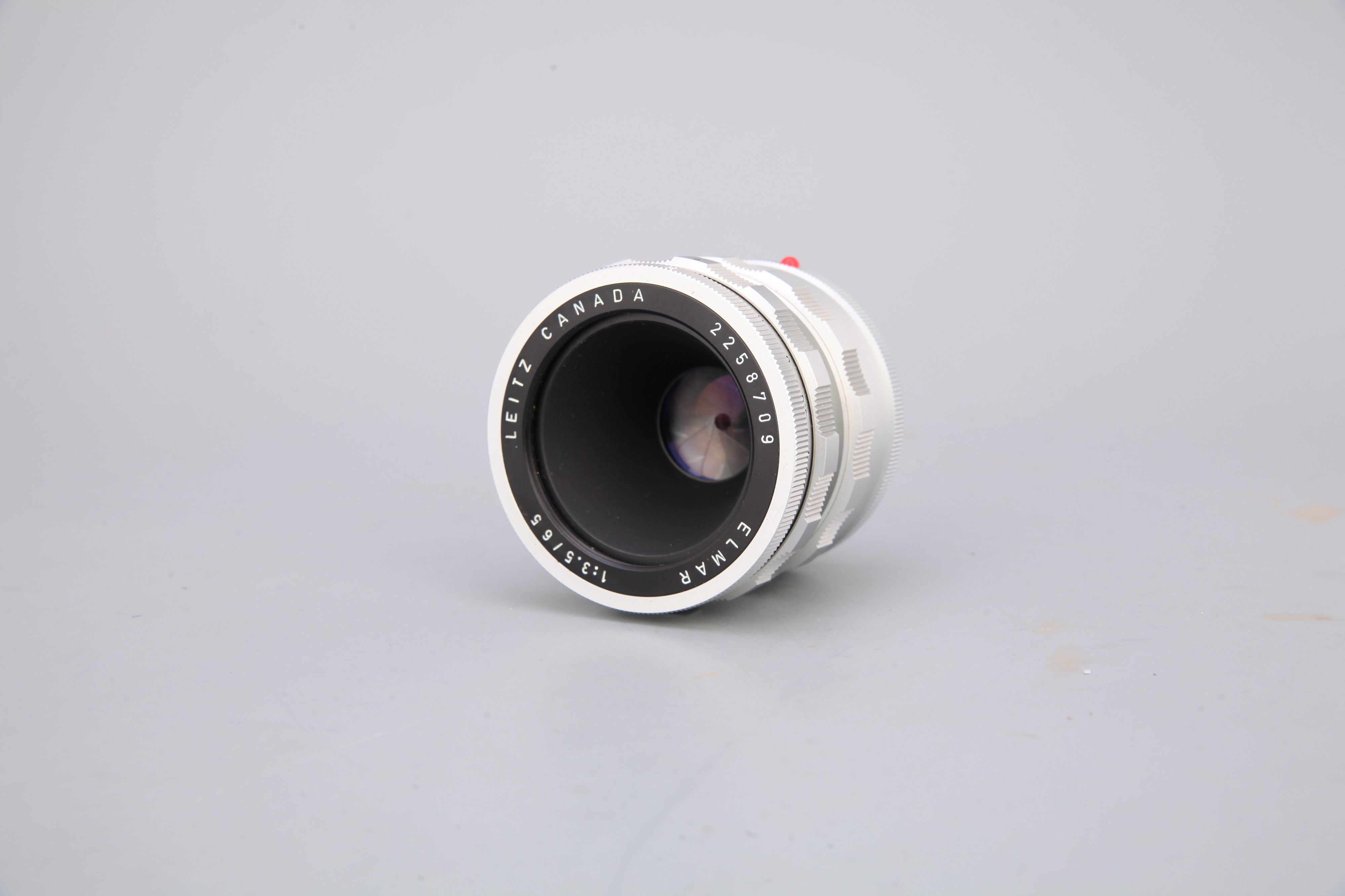 A Leitz Elmar f/3.5 65mm Lens,