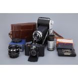 A Small Collection of Vairous Cameras,
