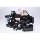 A Selection of Various Flash Units,