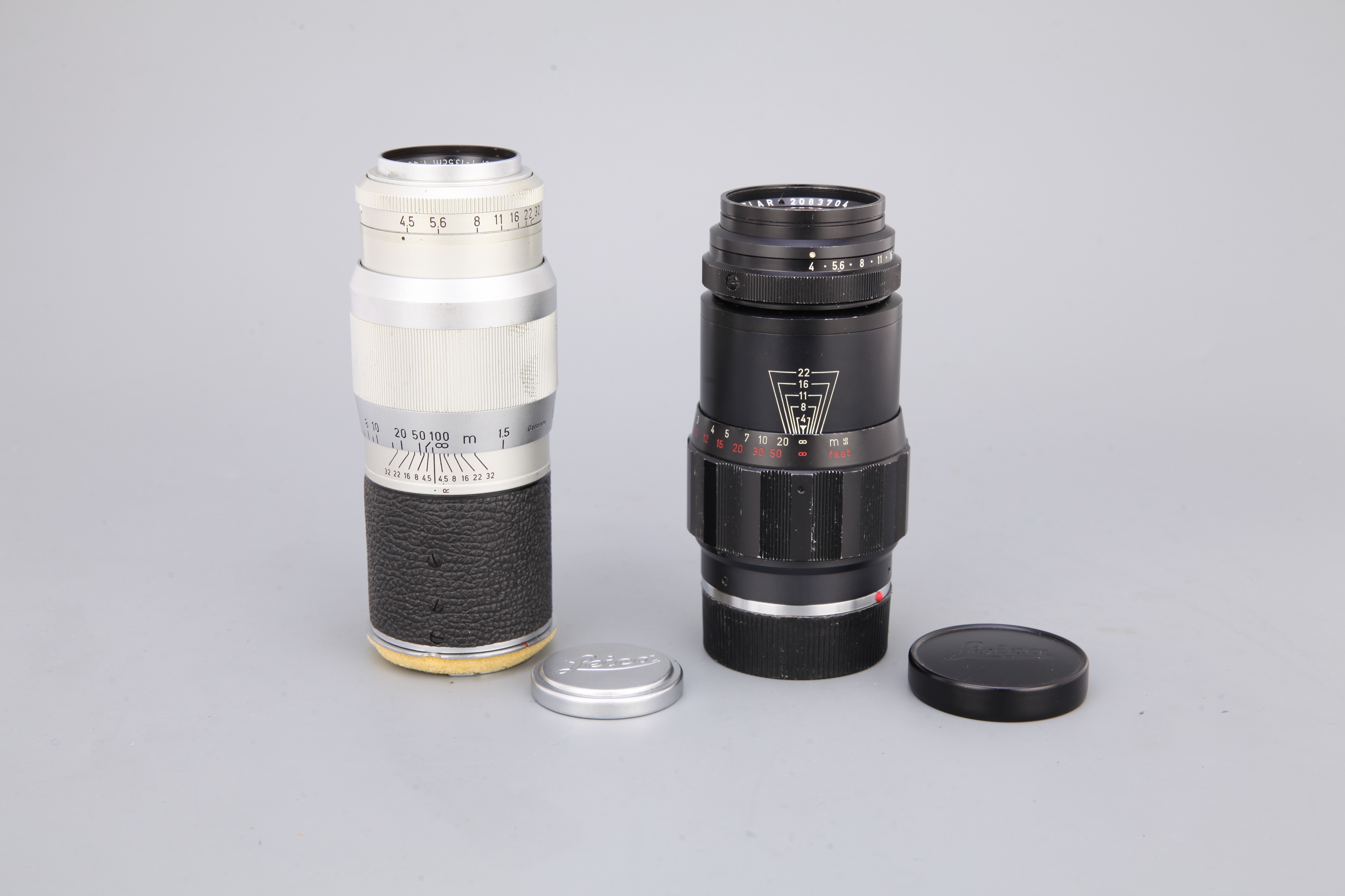 Two Leitz M Telephoto Lenses,