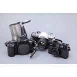A Selection of Various Cameras,