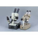 LOMO & a Vickers Binocular Microscope,