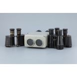 Four Pairs of British Binoculars,