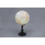 A French 12in Terrestrial Table Globe,