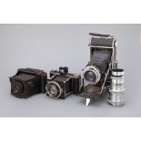 Three Folding Cameras,