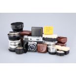 * A Kodak Retina IIIc Rangefinder Camera,