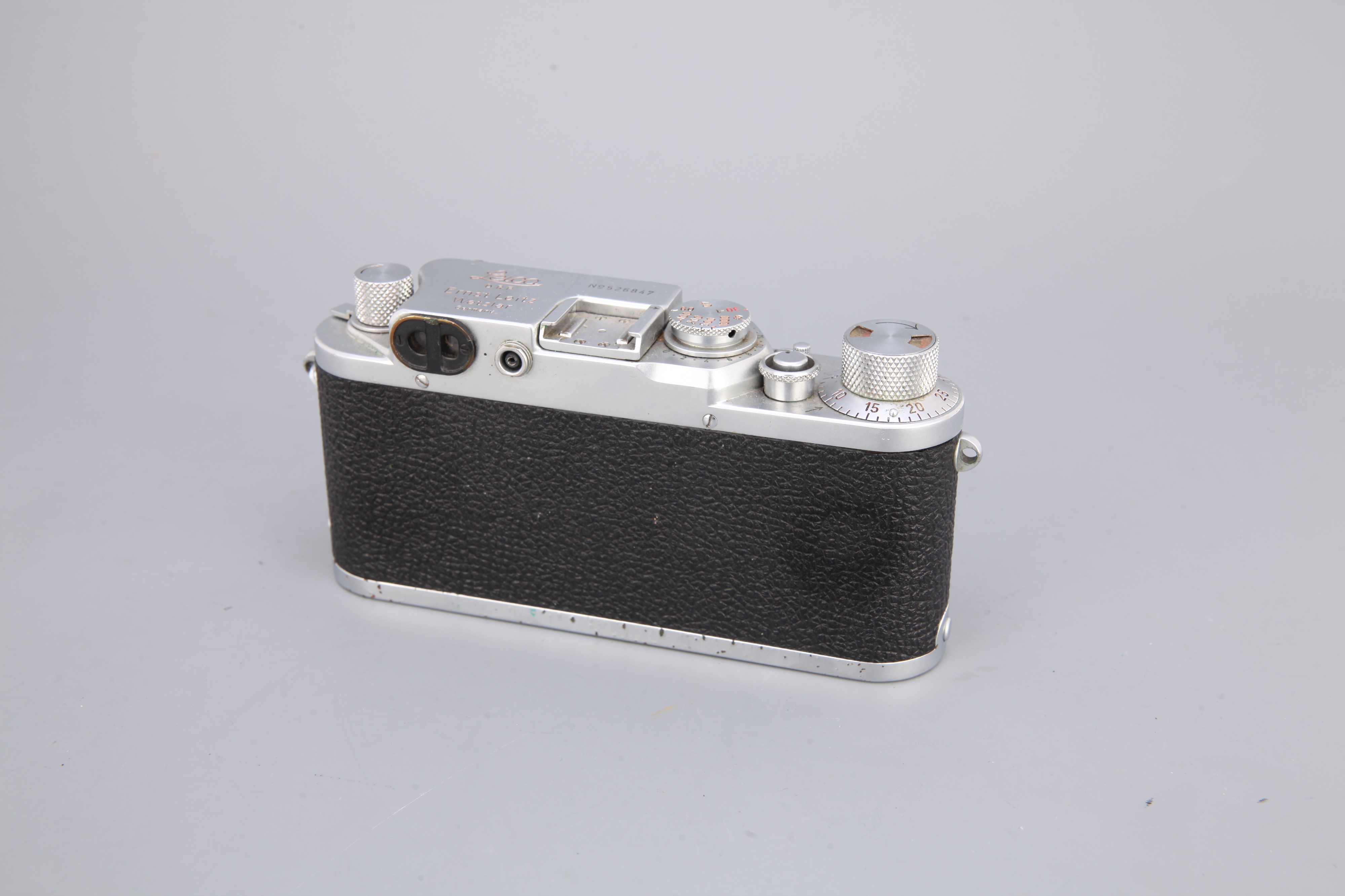 A Leica IIIf 'Black Dial' Rangefinder Camera - Image 2 of 2