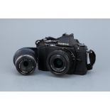 An Olympus OM-D E-M5 Digital Camera,