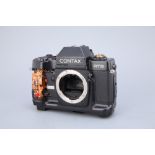 A Contax RTS III SLR Body,
