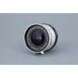 A Leitz Super-Angulon f/3.4 21mm Lens,