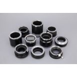 A Selection of Various Zeiss Ikon Microscope Parts,