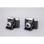 Two Zeiss Ikon Super Ikonta 534/16 Rangefinder Cameras,
