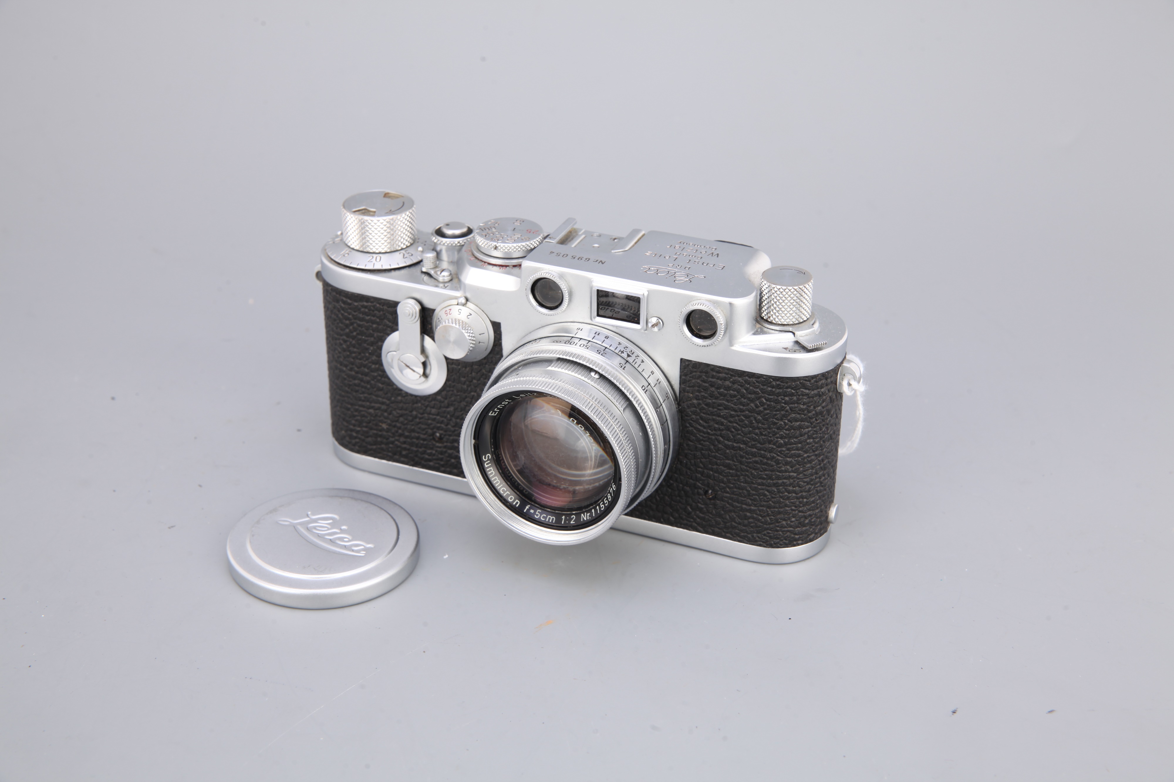 A Leica IIIf Delay Rangefinder Camera,