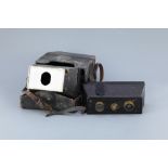 Two Fernch Jumelle Cameras,