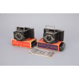 Two Boxed Ensign Midget Cameras,