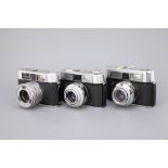 Three Voigtalnder Cameras,
