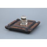 Victorian Inkwell & Pen Stand,