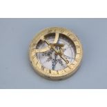 18th Century Pocket Sundial,