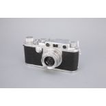 A Leica IIIf 'Black Dial' Rangefinder Camera