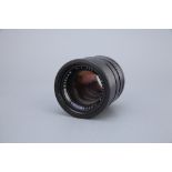 A Leitz Elmarit-R f/2.8 90mm Lens,
