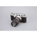 A Leica IIIa Rangefinder Camera