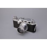 A Leica III Rangefinder Camera,