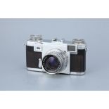 A Zeiss Ikon Contax II Rangefinder Camera,