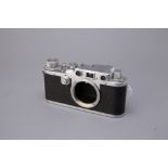 A Leica IIIc Rangefinder Body,