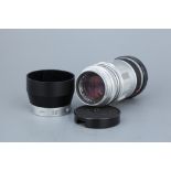 A Leitz Elmarit f/2.8 90mm Lens,