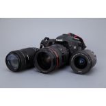 A Canon EOS 50D SLR Camera,