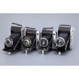 Four Ensign Folding Cameras