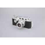 A Leica IIIf Delay Rangefinder Camera,