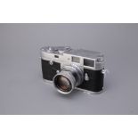 A Leica M2 Rangefinder Camera,