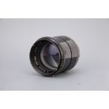 A Carl Zeiss Jena Sonnar T f/2.8 180mm Lens,