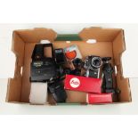 A Selection of Various Cameras & Accessories,