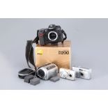 A Small Selection of Digital Cameras,