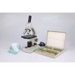 A Motic SFC-100FL Microscope,