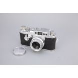 A Leica IIIg Rangefinder Camera