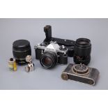 A Selection of Various Cameras & Accessories,