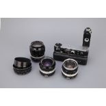 Three Nikon Lenses,