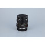 A Leitz Macro-Elmarit-R f/2.8 60mm Lens,