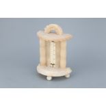 Victorian Alabaster Thermometer,