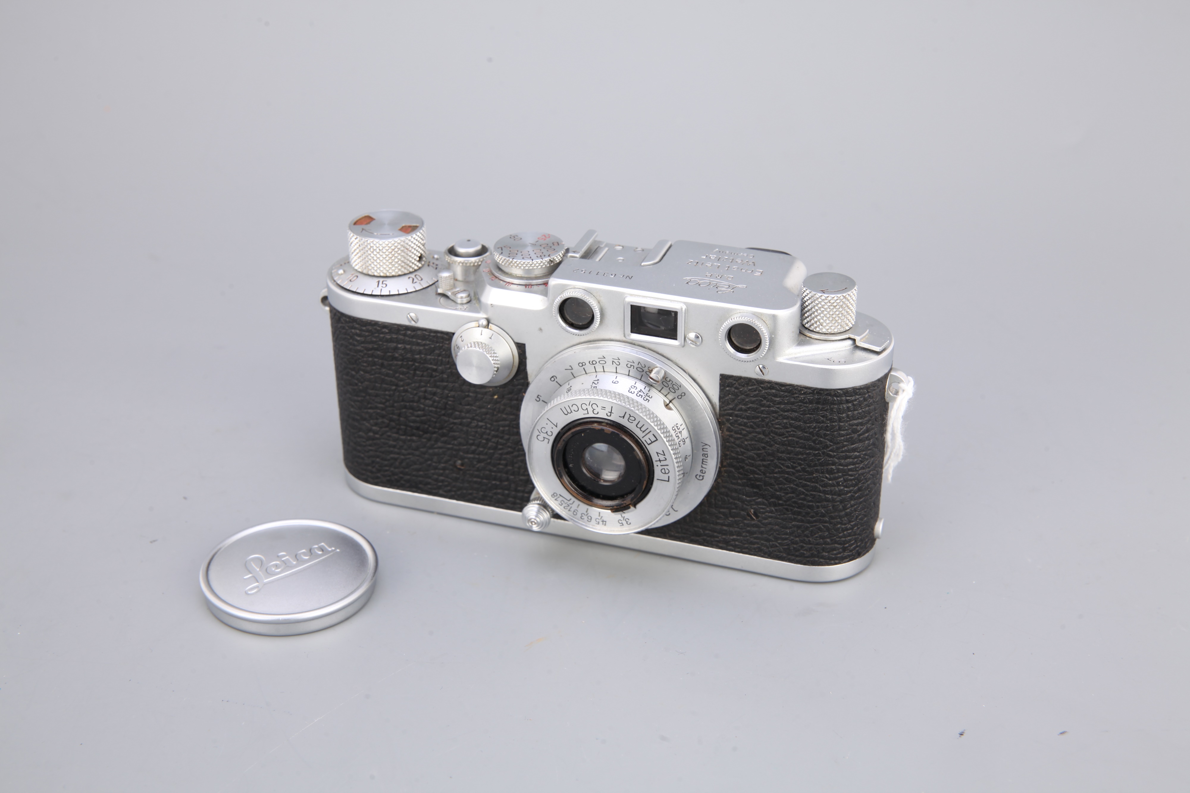 A Leica IIIf 'Red Dial' Rangefinder Camera