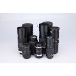 A Selection of Various Lenses,